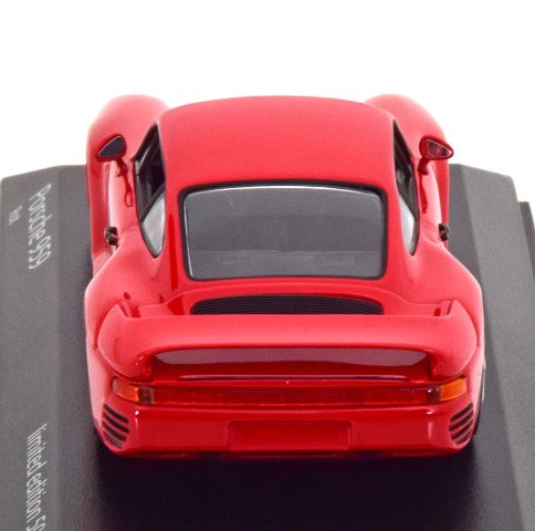 新品 943 062523 ミニチャンプス 1/43 ポルシェ Porsche 959 1987 red