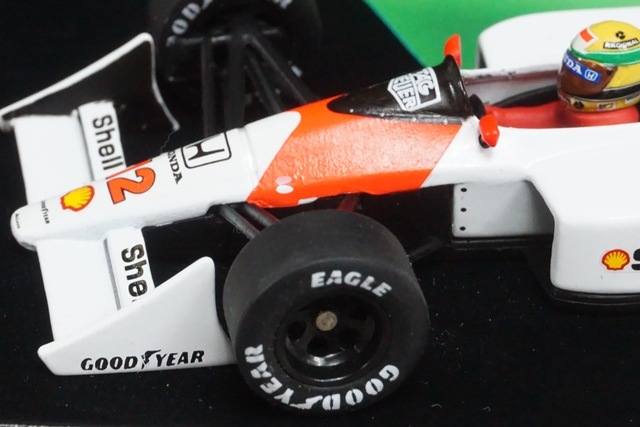1/43 ミニチャンプス マクラーレン MP4/4 ホンダ ターボ 1988 A.セナ