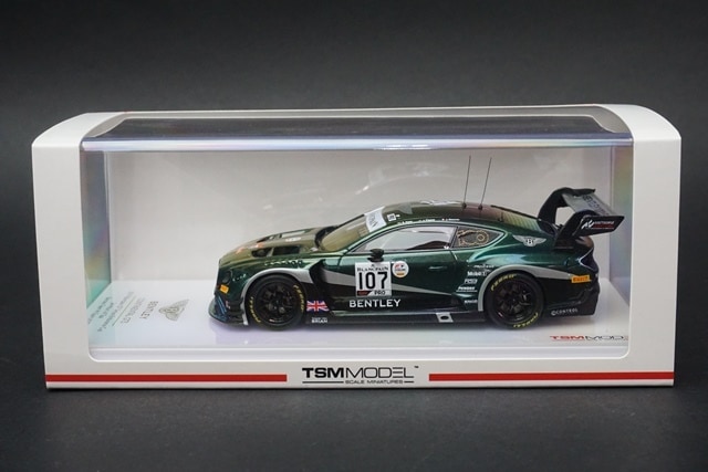 1/43 TSM TSM430489 ベントレー コンチネンタル GT3 トータル スパ24