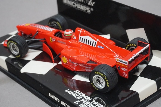 1/43 ミニチャンプス 430980094 フェラーリ F1 1998 E.アーバイン #4