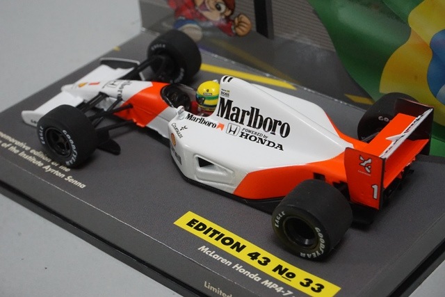1/43 ミニチャンプス 540431504 マクラーレン ホンダ MP4-7 1992 #1 A