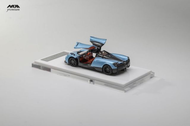 新品 HKM Premium 1/64 ウアイラ Huayra Coupe 2014 Ice Blue, Boost