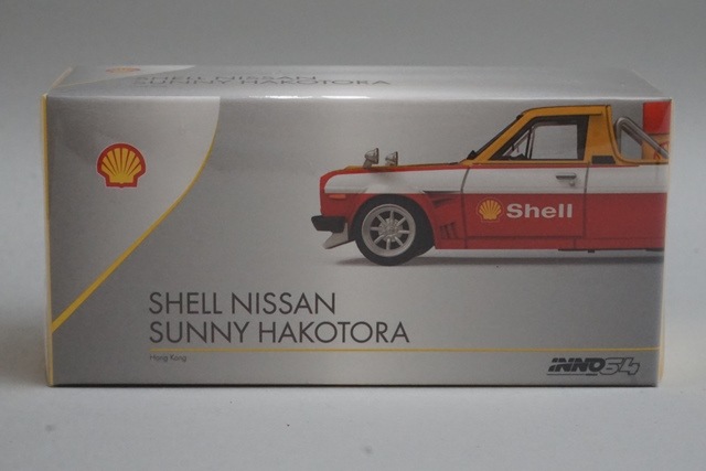 新品 IN64-HKT-SHELL INNO イノモデル 1/64 日産 Nissan サニー
