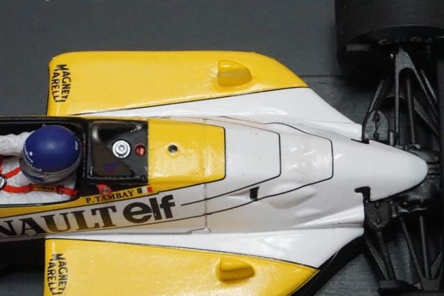 1/43 スパーク S1702 ルノー RE60B フランスGP 1985 #15 P.タンベイ