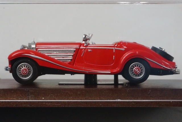 新品 Liberty64 1/64 メルセデス ベンツ Benz 500K Red, Boost Gear