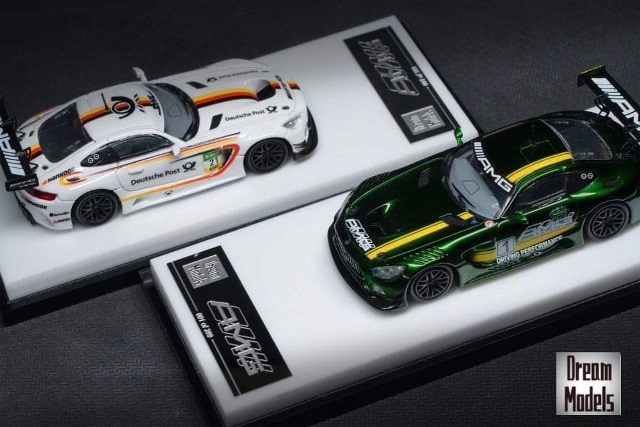 予約 Dream Models 1/64 メルセデス ベンツ AMG GT3 White Deutsche
