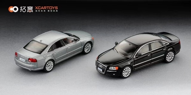 予約 Y43-1 拓意 XCARTOYS 1/64 2代目 アウディ A8 ブラック , Boost