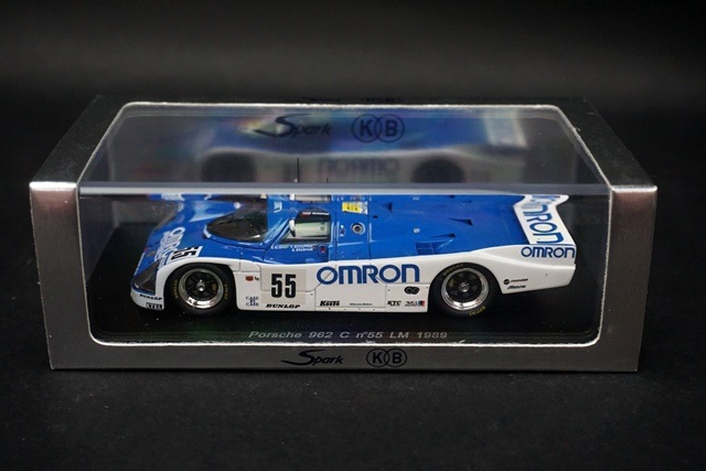 1/43 スパーク KBS016 ポルシェ 962C LM 1989 #55 V.Schuppan-E.Elgh-G