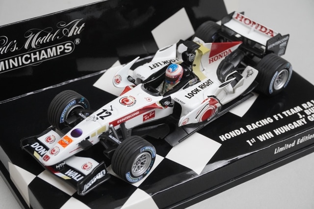 1/43 ミニチャンプス 400060412 ホンダ レーシング F1チーム RA106