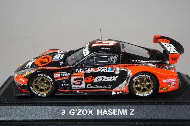 1/43 エブロ 43574 日産 G'ZOX SSR ハセミ Z JGTC 2004 #3, Boost Gear