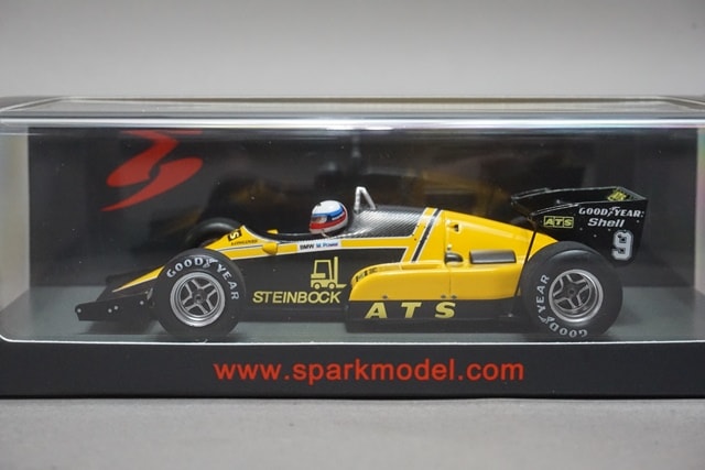 1/43 スパーク S3922 BMW ATS D6 ヨーロッパGP 1983 #9, Boost Gear