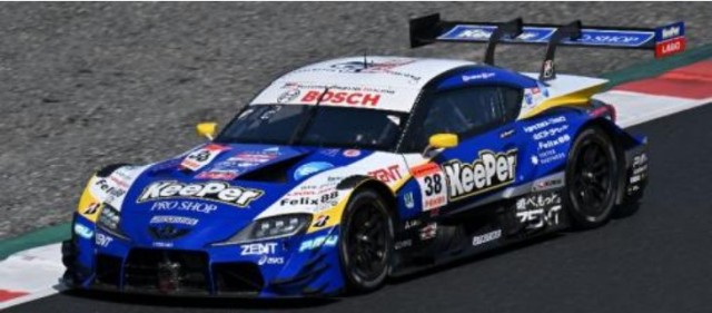 新品 43SGT25038 スパーク 1/43 トヨタ KeePer CERUMO GR スープラ