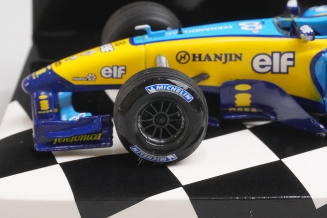 1/43 ミニチャンプス 400040008 ルノー F1チーム R24 #8 F.アロンソ