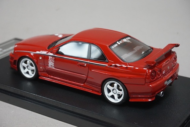 1/43 HPI 8380 ミラージュ 日産 ニスモ R34 GT-R S-tune アクティブ