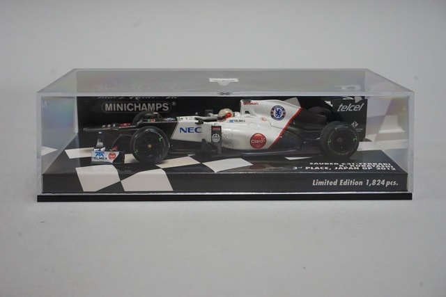 1/43 ミニチャンプス 410120114 ザウバー C31-フェラーリ 日本GP 3rd