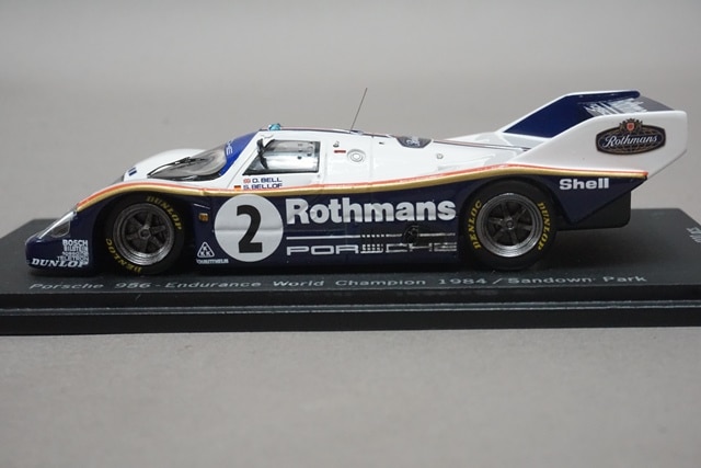 1/43 スパーク CA-BEL-25 SBコレクション ベロフ特注 ポルシェ 956