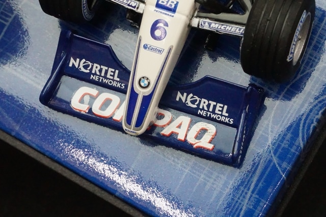 1/43 ミニチャンプス 400010026 ウィリアムズ F1 BMW FW23 J.P.