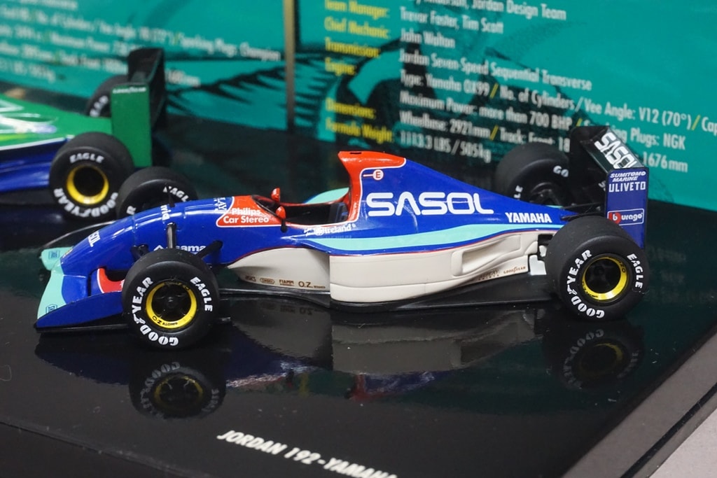 1/43 ミニチャンプス 402109192 ジョーダンセット 1/5 ジョーダン 191