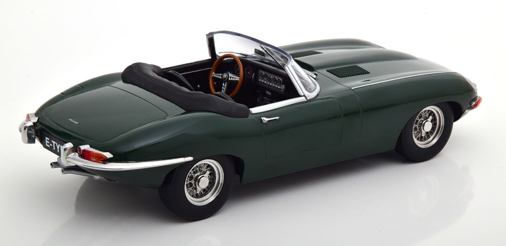 新品 KKDC180481 KK scale 1/18 ジャガー E-Type Convertible open