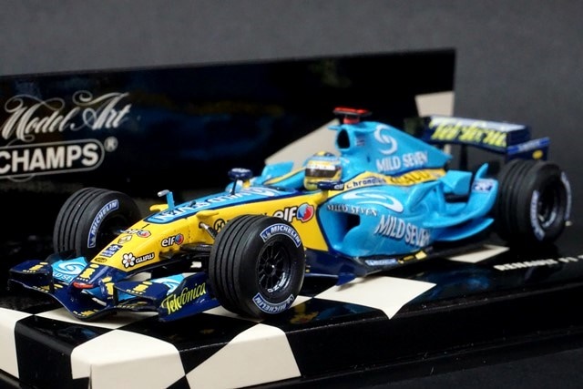 1/43 ミニチャンプス 400060001 ルノー F1チーム R26 2006 #1 F