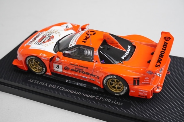 1/43 エブロ 43979 ホンダ ARTA NSX スーパー GT500 チャンピオン 2007