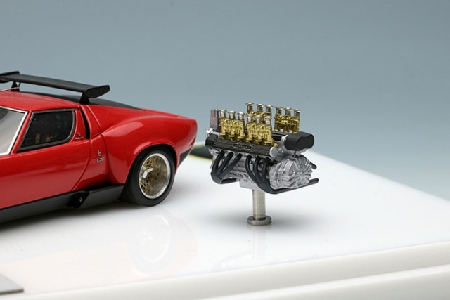 新品 EM171SP メイクアップ/アイドロン 1/43 ランボルギーニ イオタ