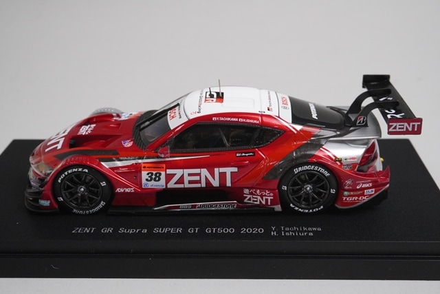 1/43 エブロ 45761 トヨタ ゼント GR スープラ スーパーGT GT500 2020