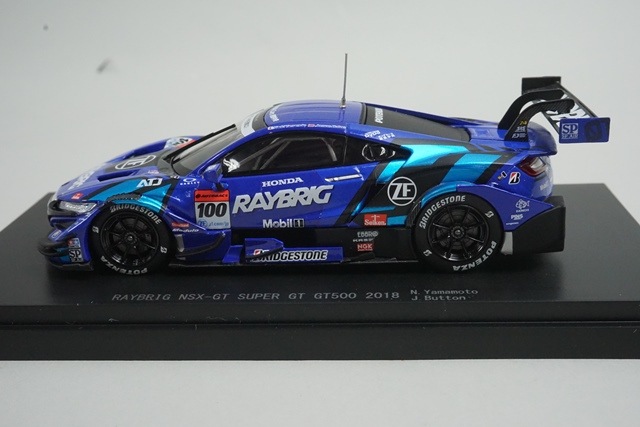 1/43 エブロ 45628 ホンダ レイブリック NSX-GT スーパーGT GT500 2018
