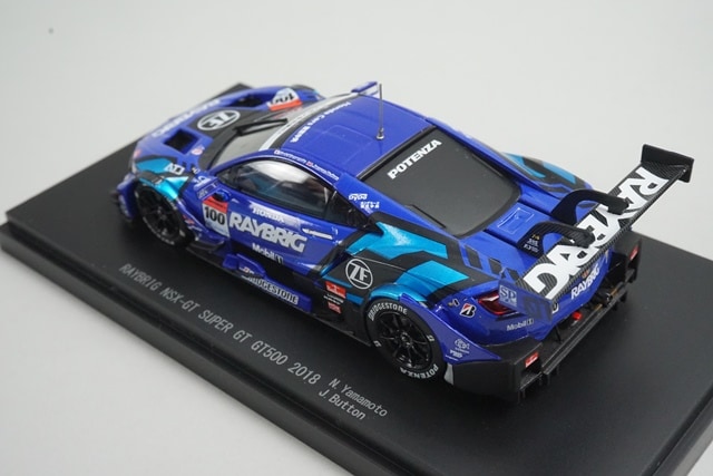 1/43 エブロ 45628 ホンダ レイブリック NSX-GT スーパーGT GT500 2018