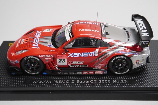 1/43 エブロ 43794 日産 ザナヴィ ニスモ Z スーパーGT 2006 #23