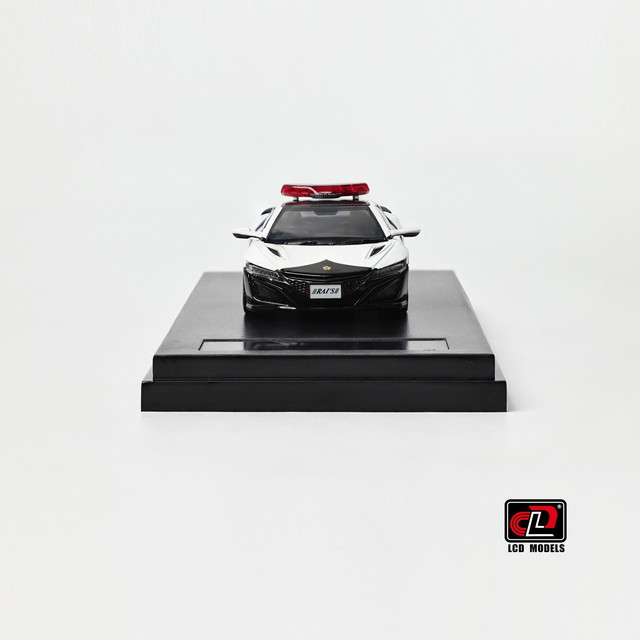 予約 LM64001-BW LCD 1/64 ホンダ Honda NSX Police パトカー 三重県