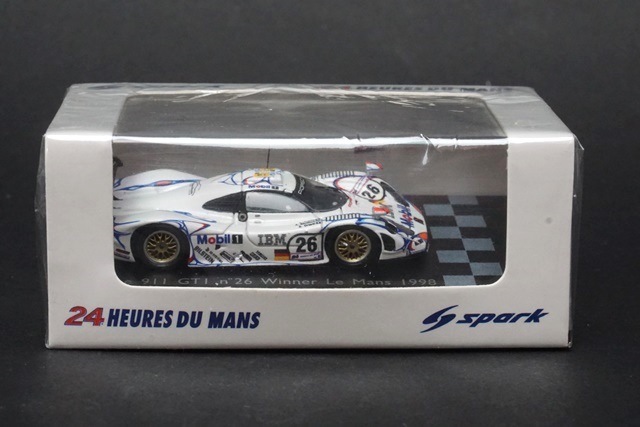 1/87 スパーク 87LM98 ポルシェ 911 GT1 LM ルマン 1998 優勝 #26