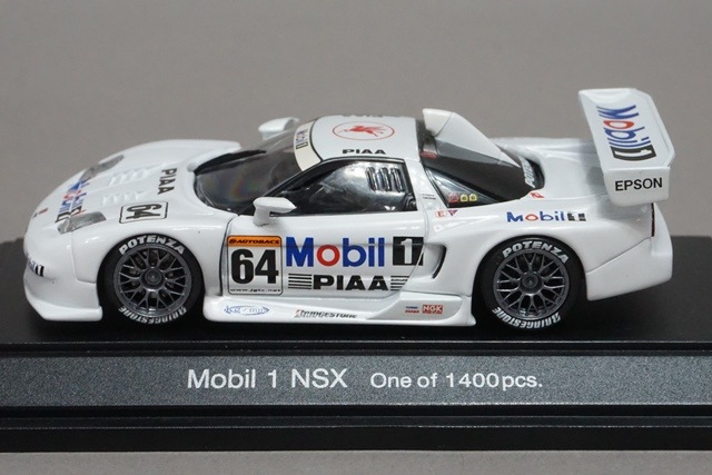 1/43 エブロ 43283 ホンダ モービル1 NSX 2002 #64, Boost Gear
