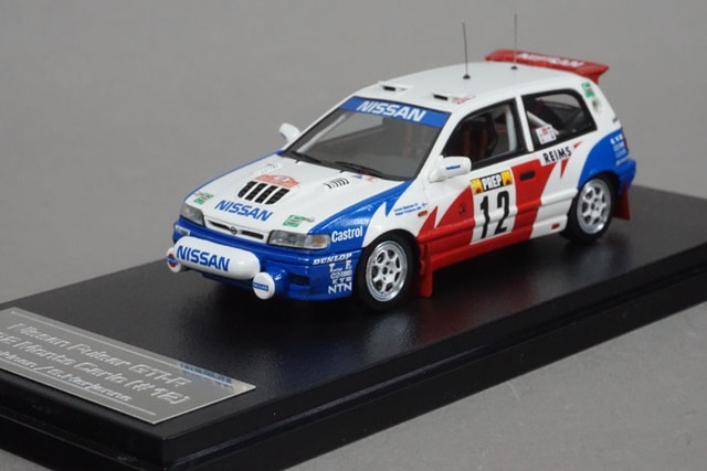 1/43 HPI 8498 日産 パルサー GTI-R モンテカルロ 1992 #12, Boost