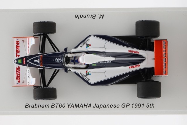 新品 ROMU034 スパーク 1/43 ロム特注 ブラバム BT60 ヤマハ F1 日本