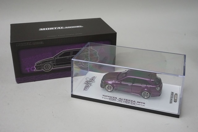 新品 Mortal 1/64 トヨタ アルテッツァ TOYOTA ALTEZZA GITA 改造 2025