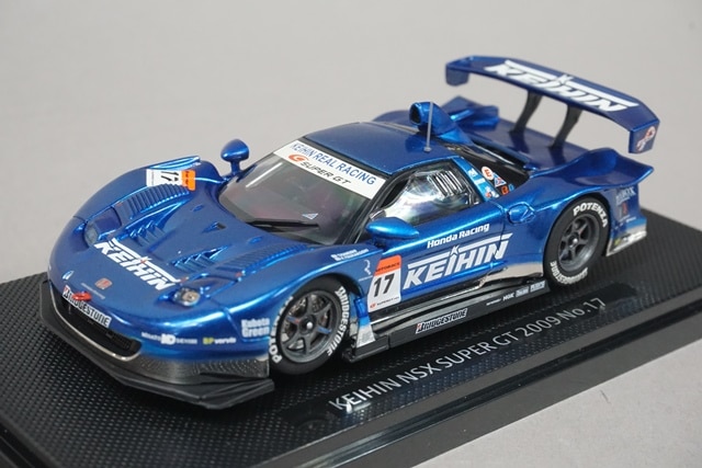 1/43 エブロ 44179 ホンダ ケイヒン NSX スーパー GT500 2009 #17