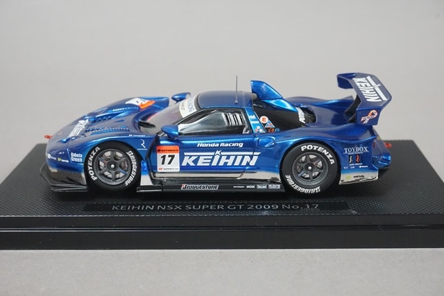 1/43 エブロ 44179 ホンダ ケイヒン NSX スーパー GT500 2009 #17