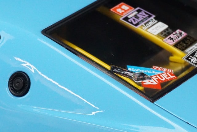 1/18 イグニッションモデル IG0433 LB-WORKS ケンメリ 2ドア ブルー