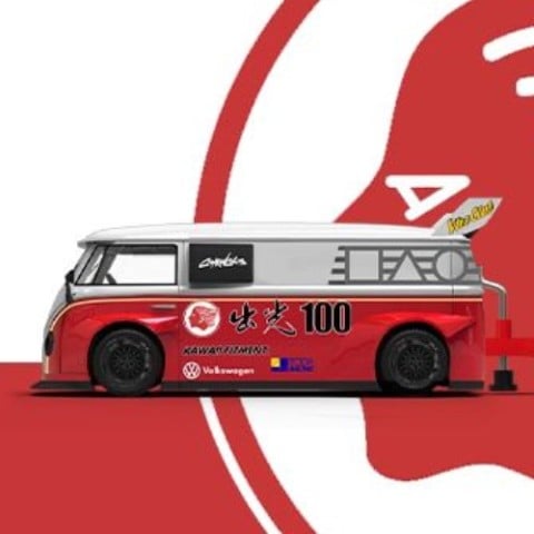 新品 BSC 1/64 ワーゲン バス T1 bus 出光 #100, Boost Gear ミニカー通販