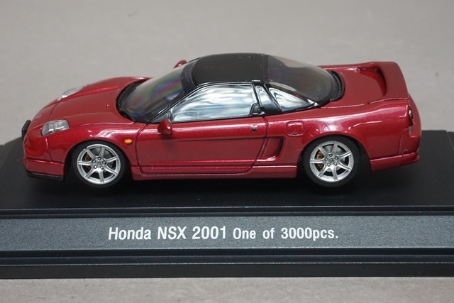 1/43 エブロ 43325 ホンダ NSX タイプS メタリックレッド, Boost Gear