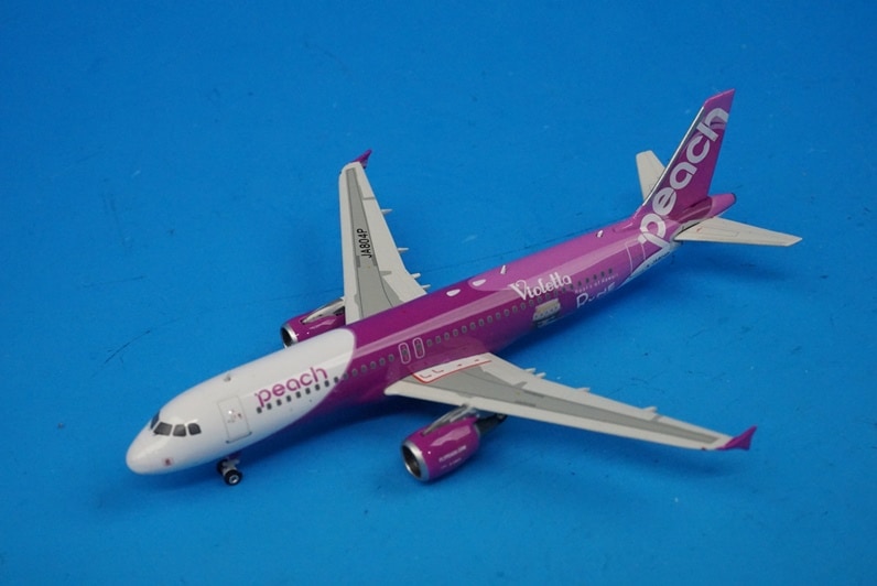 1/400 A320-200 ピーチ Violetta×RUNE ルネ JA804P ［04076