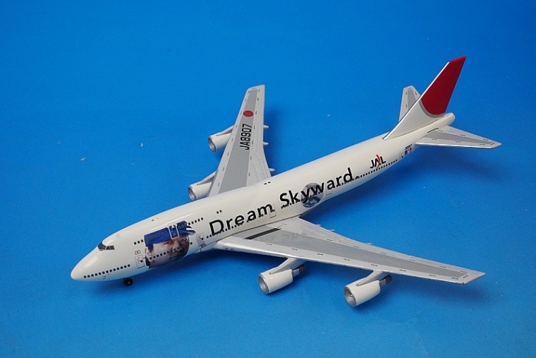 1/400 B747-400D JAL Dream Skyward 松井秀喜 JA8907 DREAM FLYERS