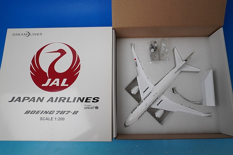 1/200 B787-8 JAL 新鶴丸塗装 JA844J ［XX2158］JCウイングス/中古