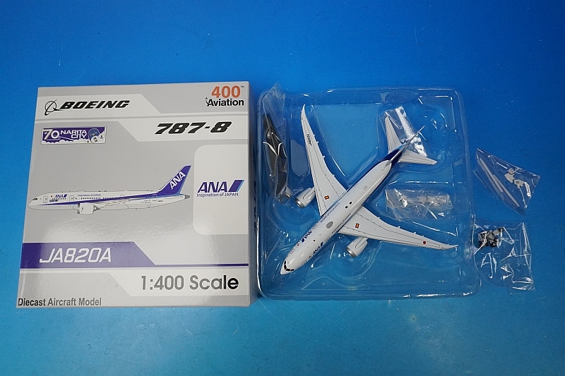 1/400 B787-8 ANA 成田市制施行70周年記念 JA820A ［AV4244