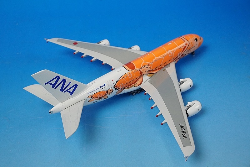 1/400 A380-800 ANA FLYING HONU Lani ブルー・エメラルドグリーン