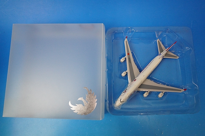 1/400 B747-446 JAL 国際線就航50周年 JA8906 フェニックス/中古