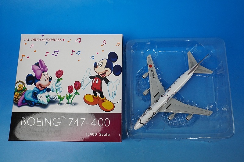 1/400 B747-400 JAL ドリームエクスプレス フレンズ号 JA8908 ［04024