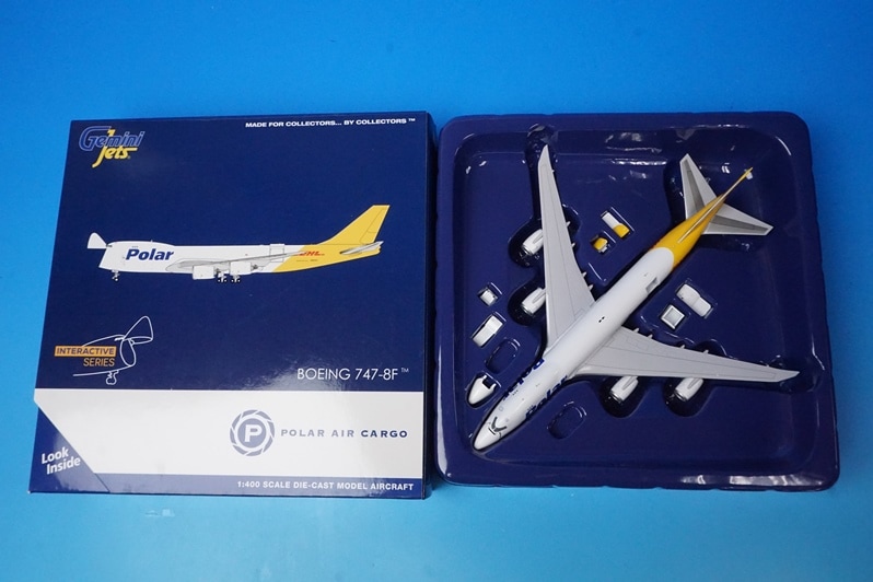 1/400 B747-8F（貨物型） ポーラーエアカーゴ DHL塗装 N853GT