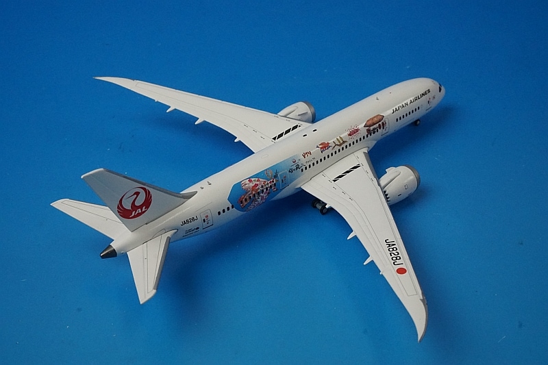 1/400 B787-8 JAL 空を飛ぶ。プロジェクト スタジオジブリ JA828J